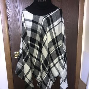 Turtleneck Poncho